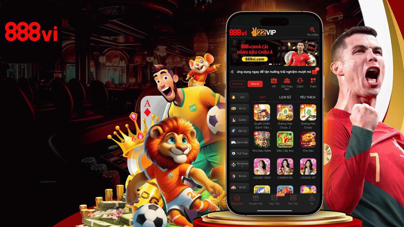 Giới Thiệu 888VI Nhà Cái Hàng Đầu Châu Á 